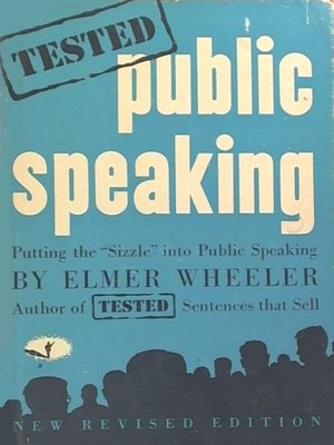 cover image of Elmer Wheeler's Tested Public Speaking